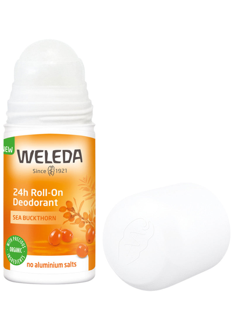 Weleda Deodorant Roll On 24hr Sea Buckthorn 50ml