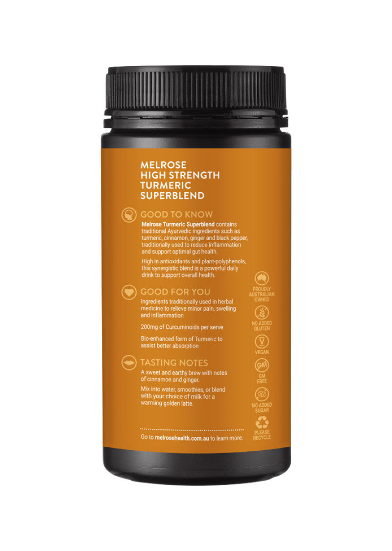 Melrose Turmeric Superblend 120g