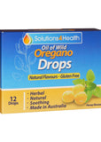 Solut 4 Health Oil Wild Oregano Drops Honey x 12 Pack