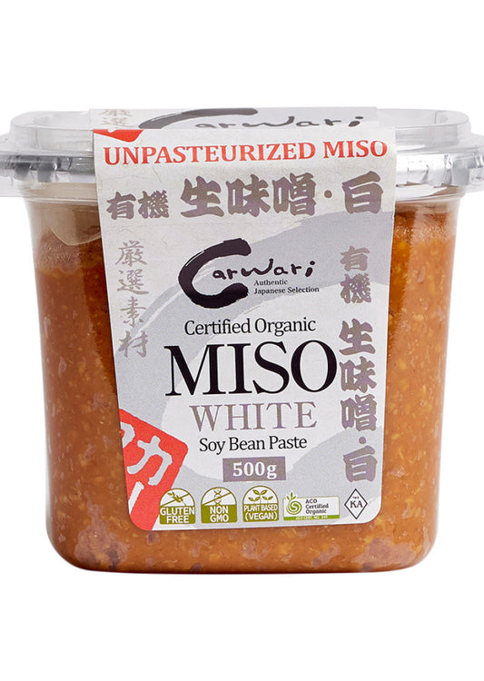 Carwari Org Miso Paste (Soy Bean) White 500g