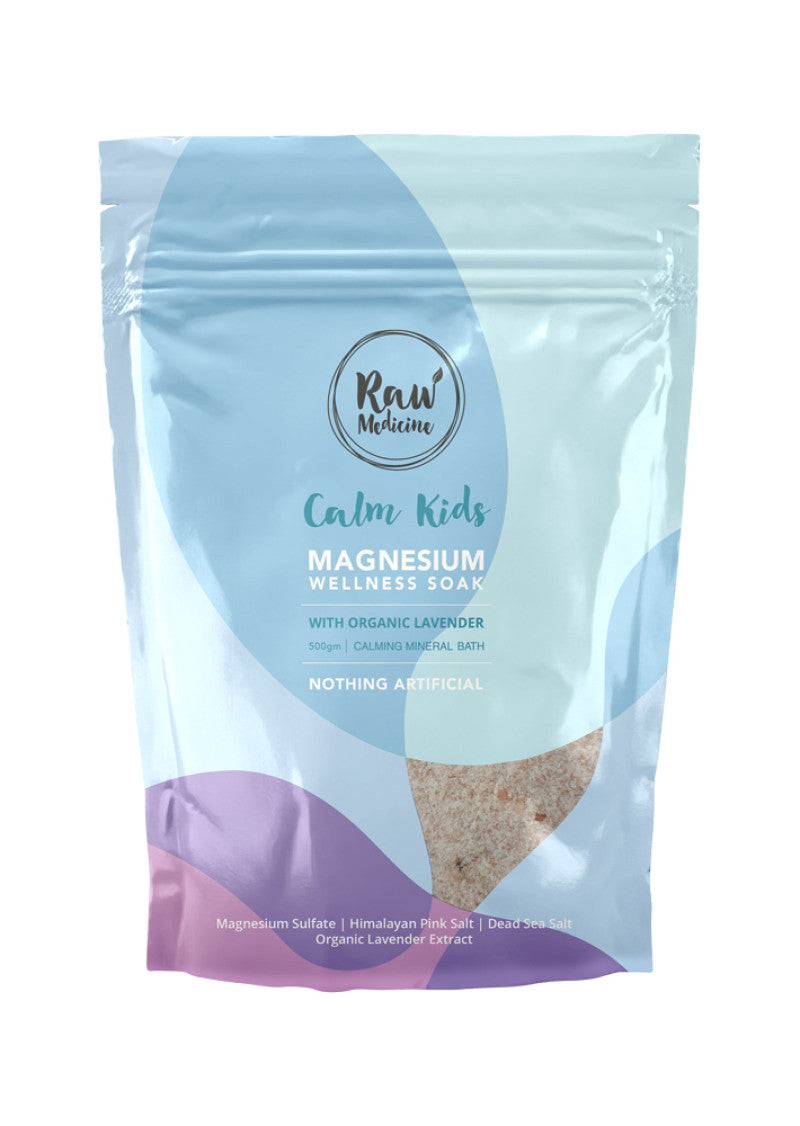 Raw Medicine Magnesium Wellness Soak Calm Kids 500g