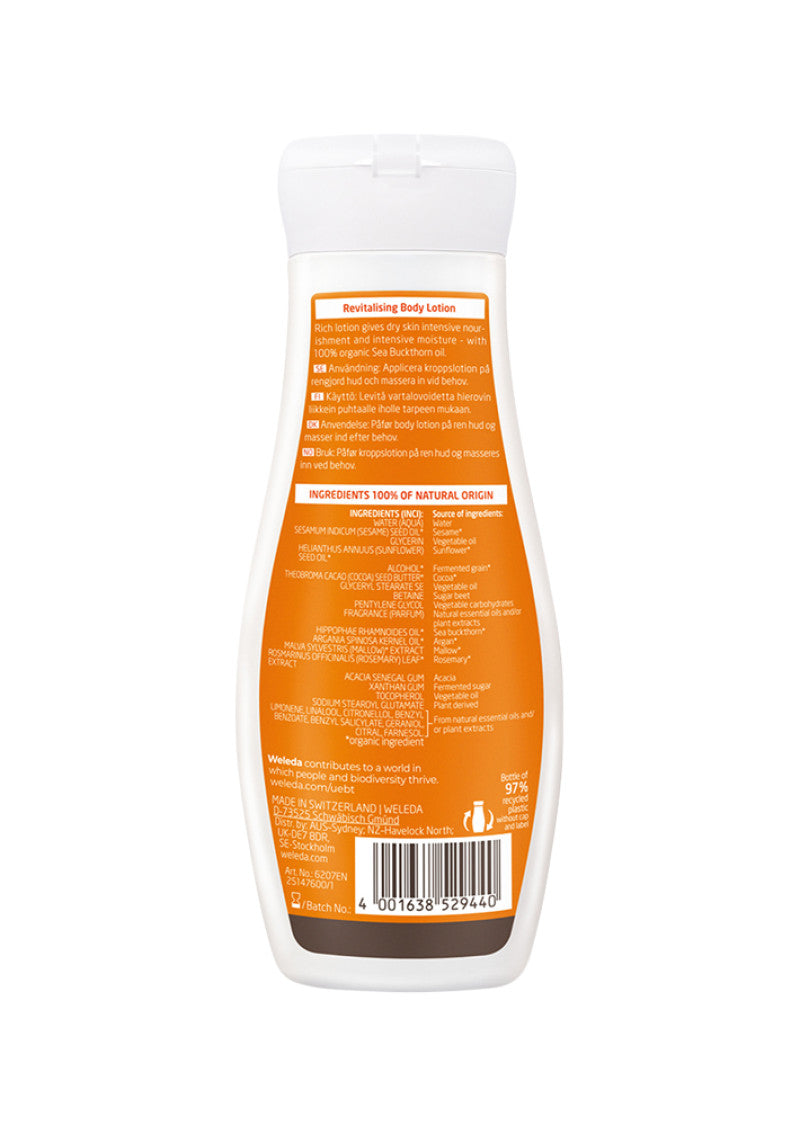 Weleda Body Lotion Revitalising (Sea Buckthorn) 200ml