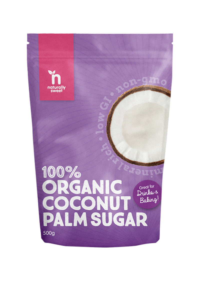 Naturally Sweet Organic Coconut Palm Sugar 500g