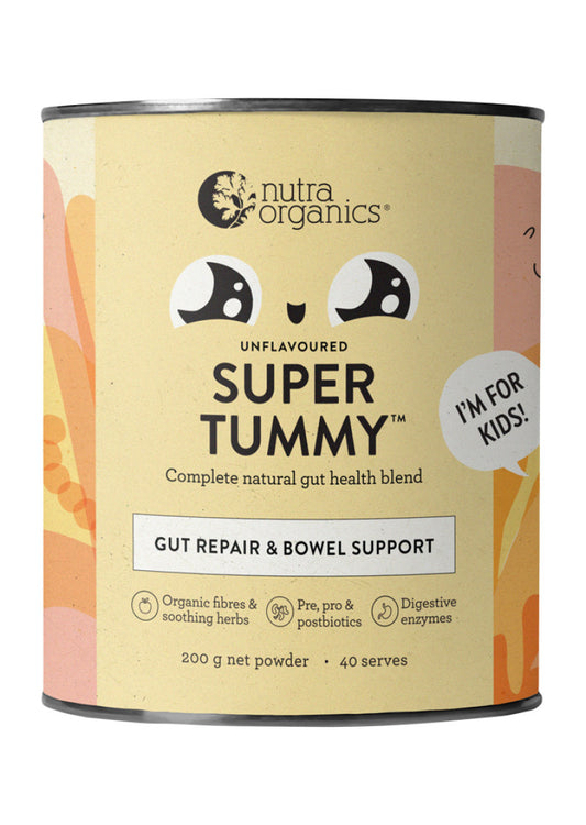 Nutra Organics Kids | Super Tummy Unflavoured 200g