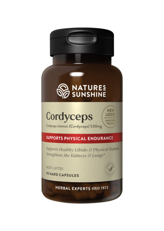 Nature's Sunshine Cordyceps 530mg 90c