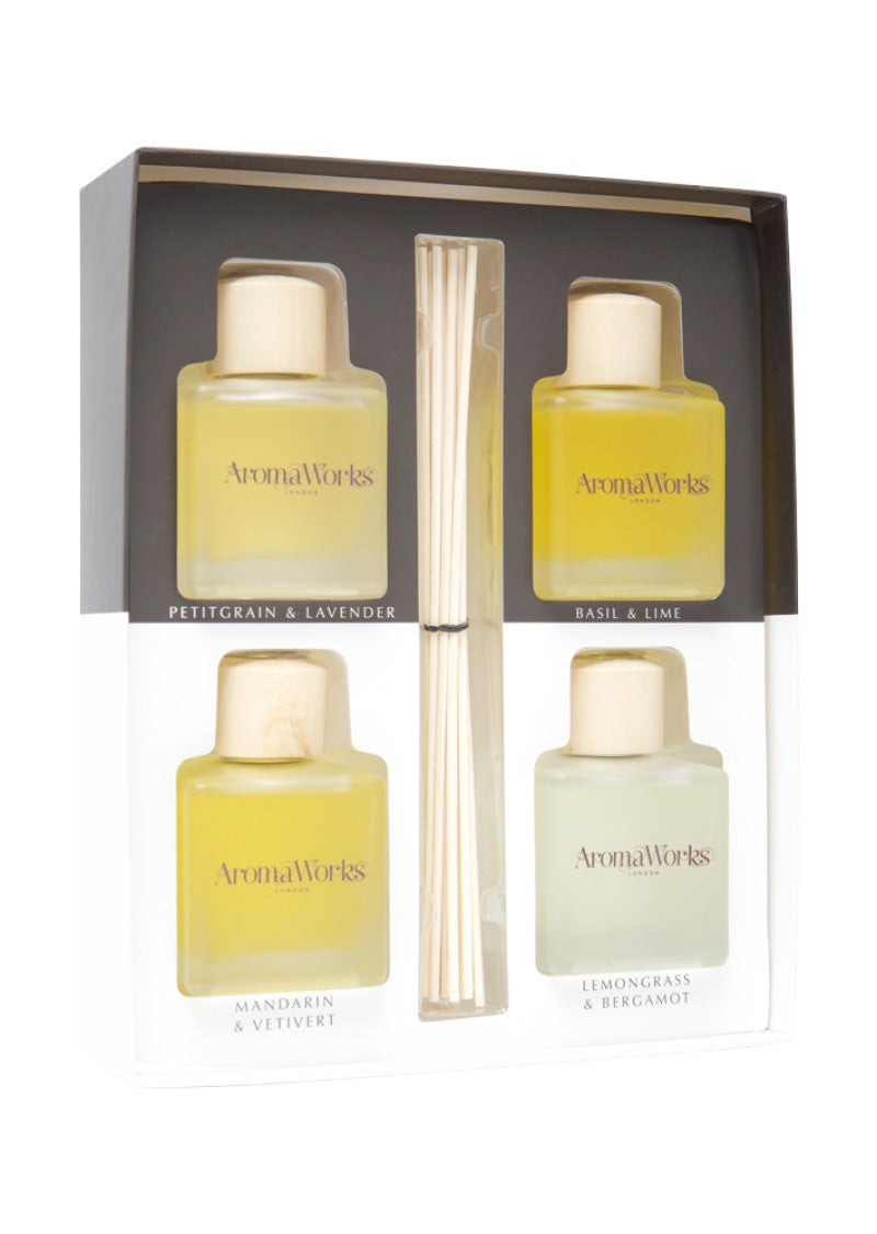 Aromaworks Light Gift Set Reed Diffuser Mixed 100ml X 4 Pack