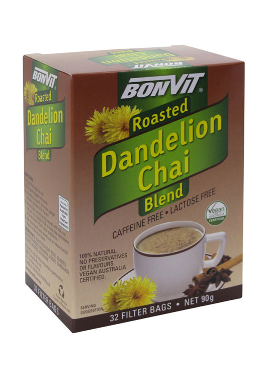 Bonvit Roasted Dandelion Chai Blend Tea x 32 Filter Bags