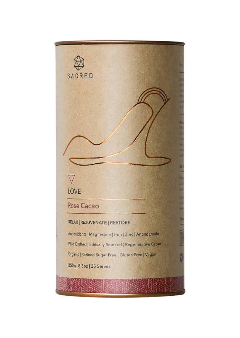 Sacred Taste Org Drinking Cacao (Rose Cacao) Love 250g