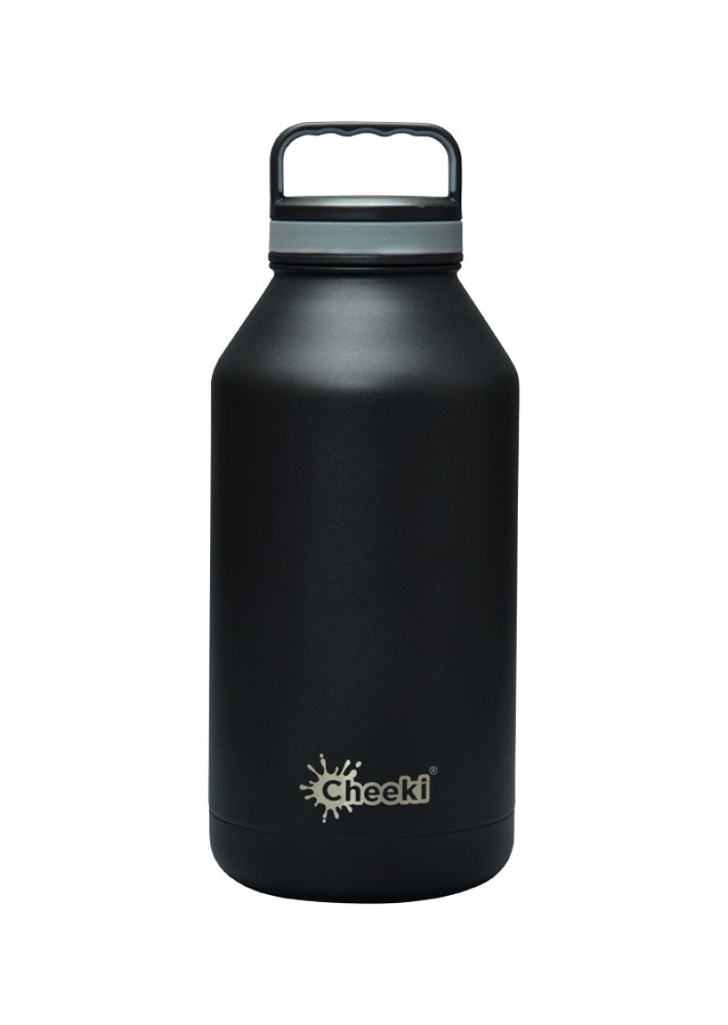 Cheeki Insulated Bottle Cheeki Chiller Black 1.9L