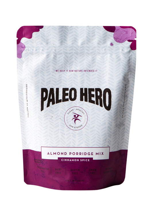 Paleo Hero Mix Almond Porridge Cinnamon Spice 250g