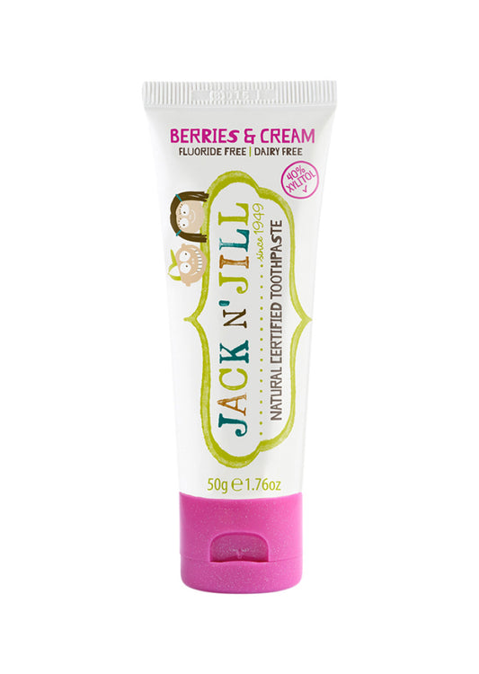 Jack N' Jill Natural Calendula Toothpaste Berries Cream 50g