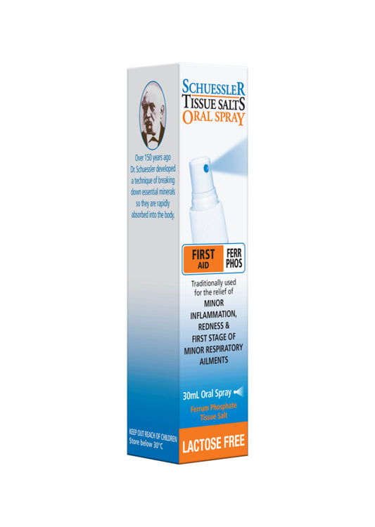 Martin Pleasance Tissue Salts Ferr Phos First Aid Spray 30ml