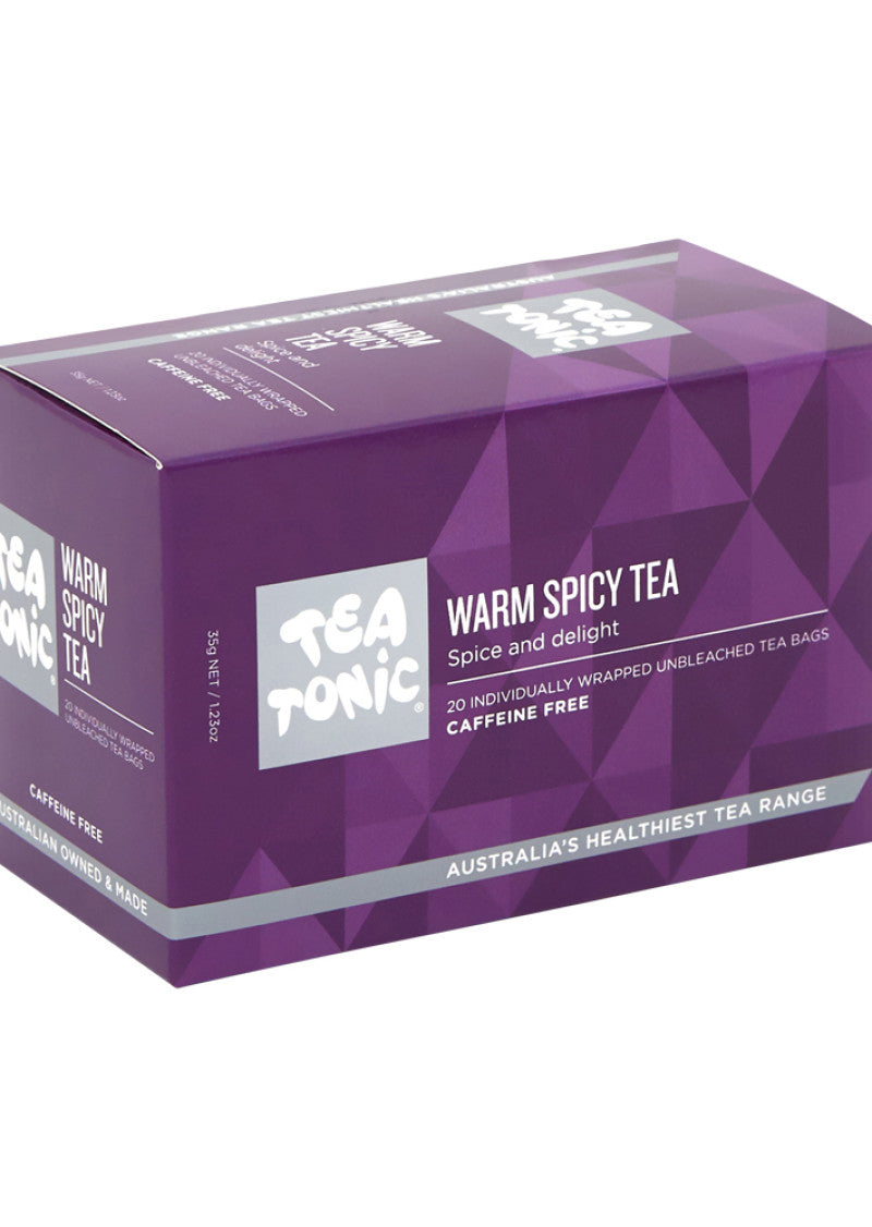 Tea Tonic Organic Warm Spicy Tea x 20 Tea Bags