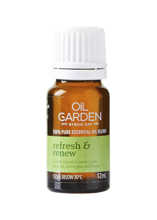 Oil Garden Essential Oil Blend Refresh And Renew 12ml