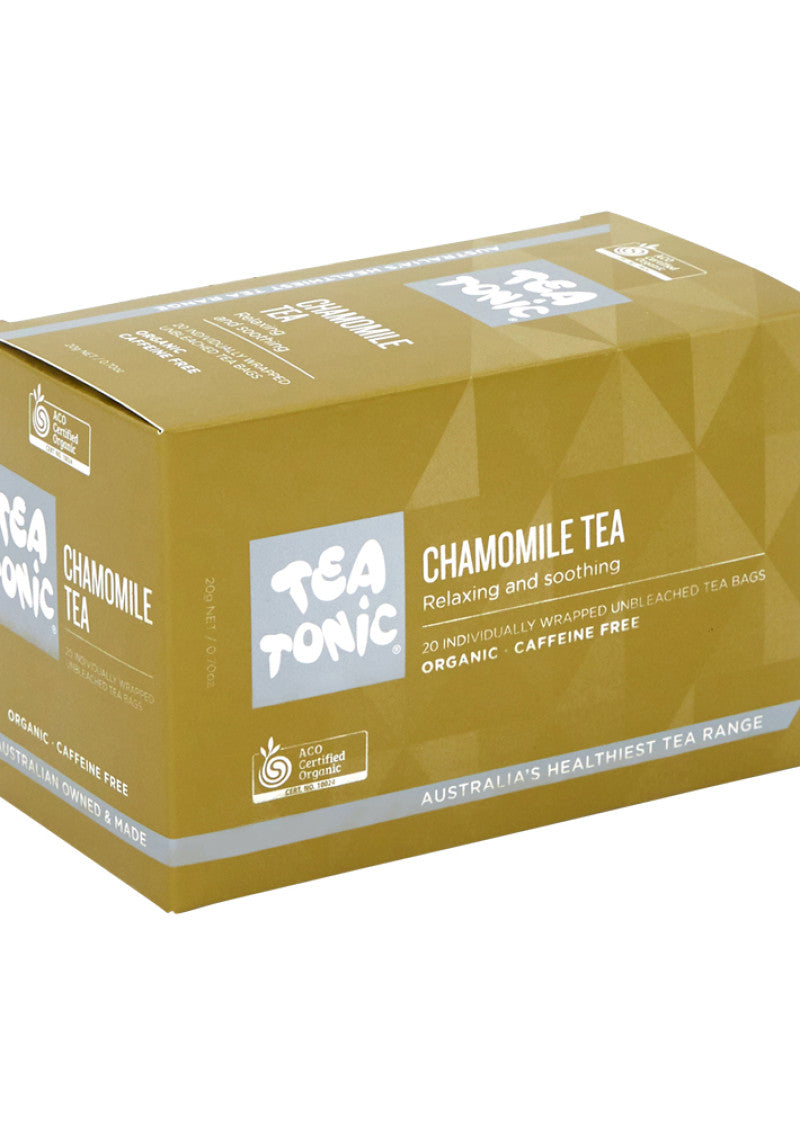 Tea Tonic Organic Chamomile Tea x 20 Tea Bags