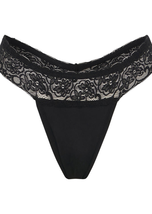 Pelvi Underwear Leakproof G String Black XS