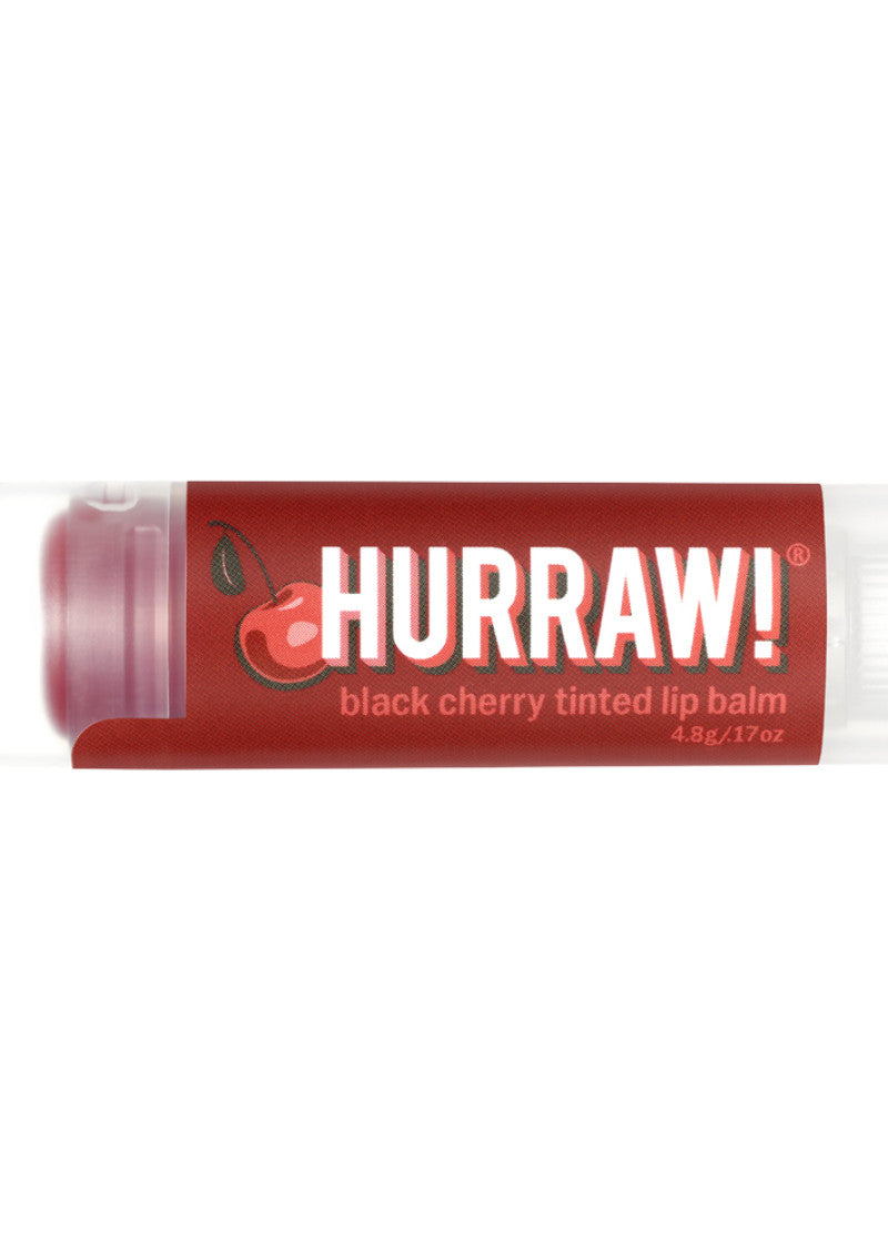 Hurraw! Org Lip Balm Tinted Black Cherry 4.8g