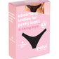 Pelvi Underwear Leakproof G String Black XS