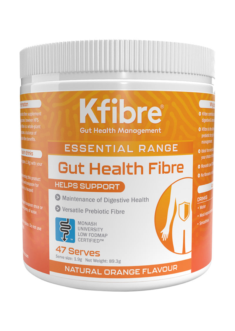 Kfibre Essential Gut Health Fibre Orange Tub 80g