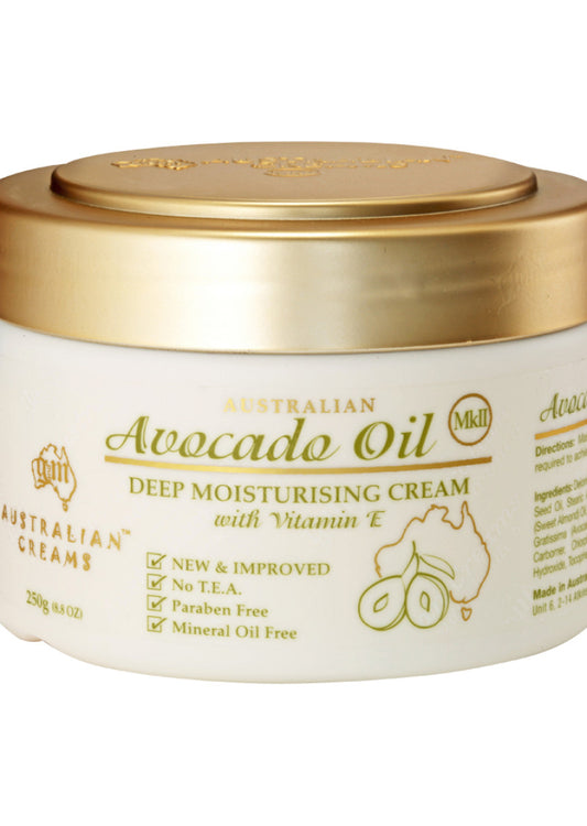 Australian Creams MkII Cream Avocado Oil 250g