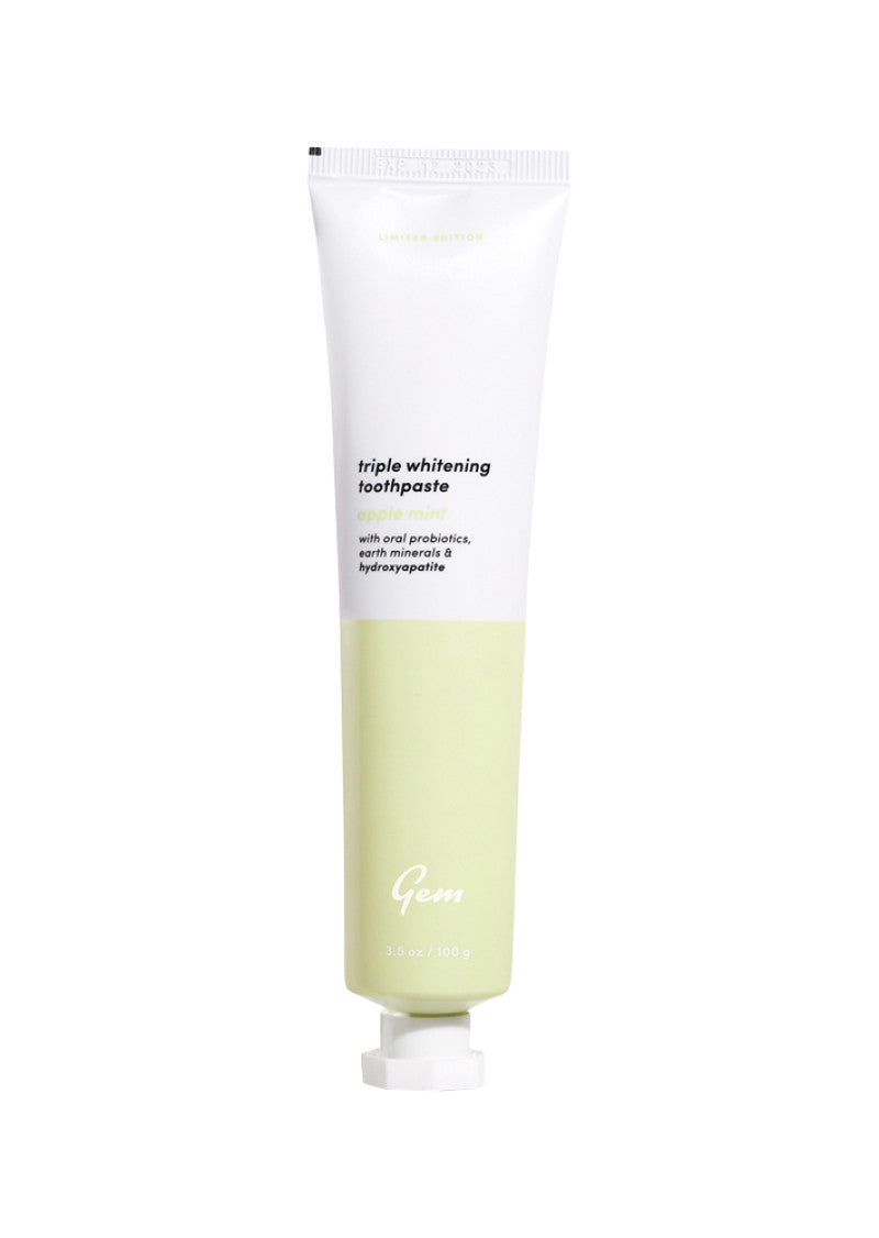 Gem Toothpaste Whitening Apple Mint 100g