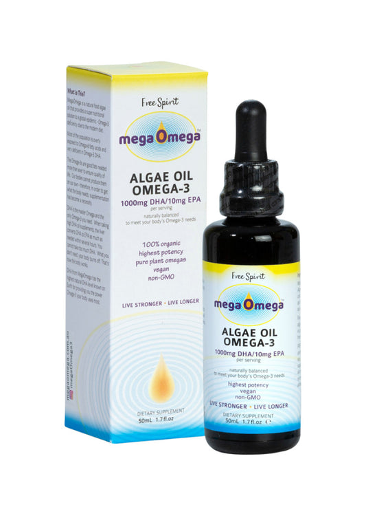 Free Spirit MegaOmega Algae Oil 50ml