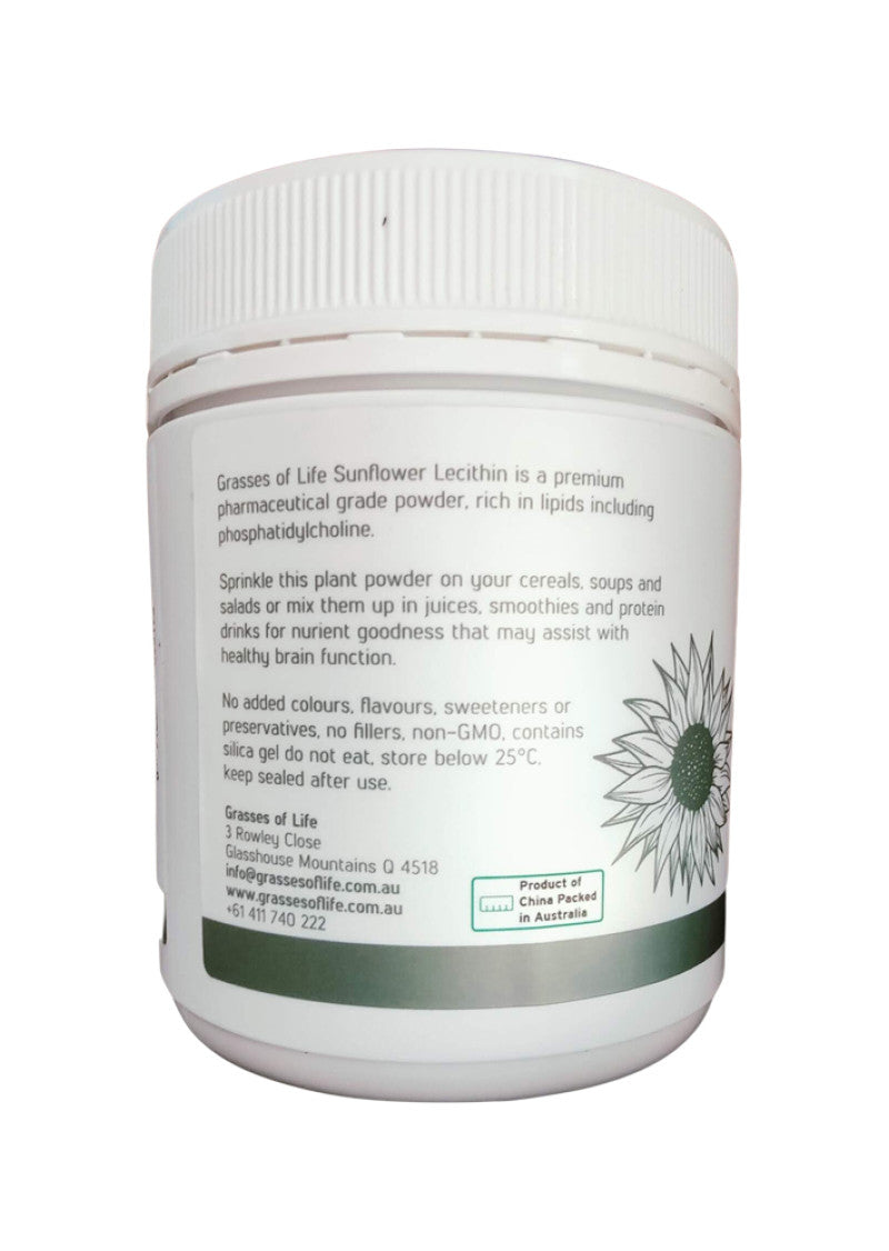 Grasses of Life Sunflower Lecithin 250g