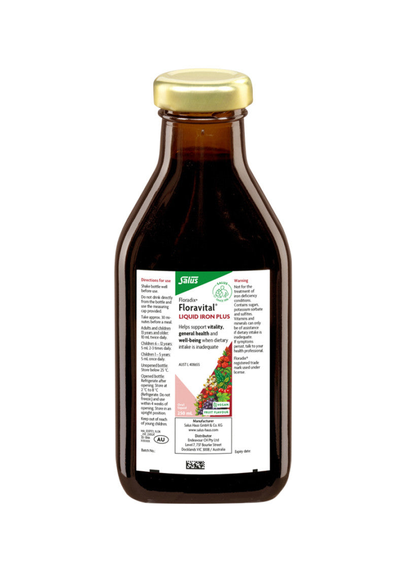 Floradix Floravital (Liquid Iron Plus) 250ml