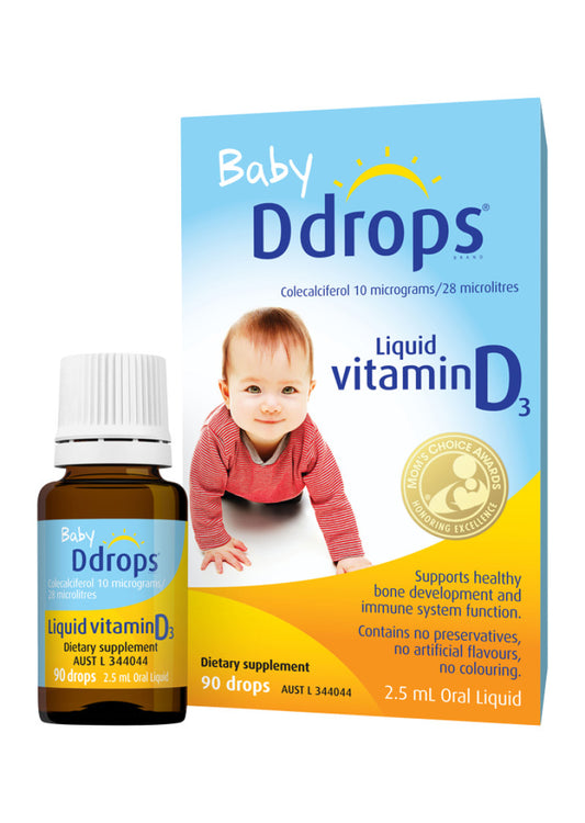 Ddrops Baby Liquid Vitamin D3 400IU 2.5ml