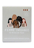 Femme Organic Org Pads Regular x 10 Pack