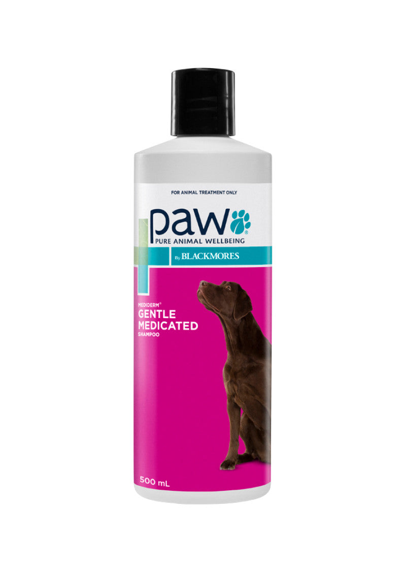 PAW Shampoo MediDerm Gentle Medicated (Dog) 500ml