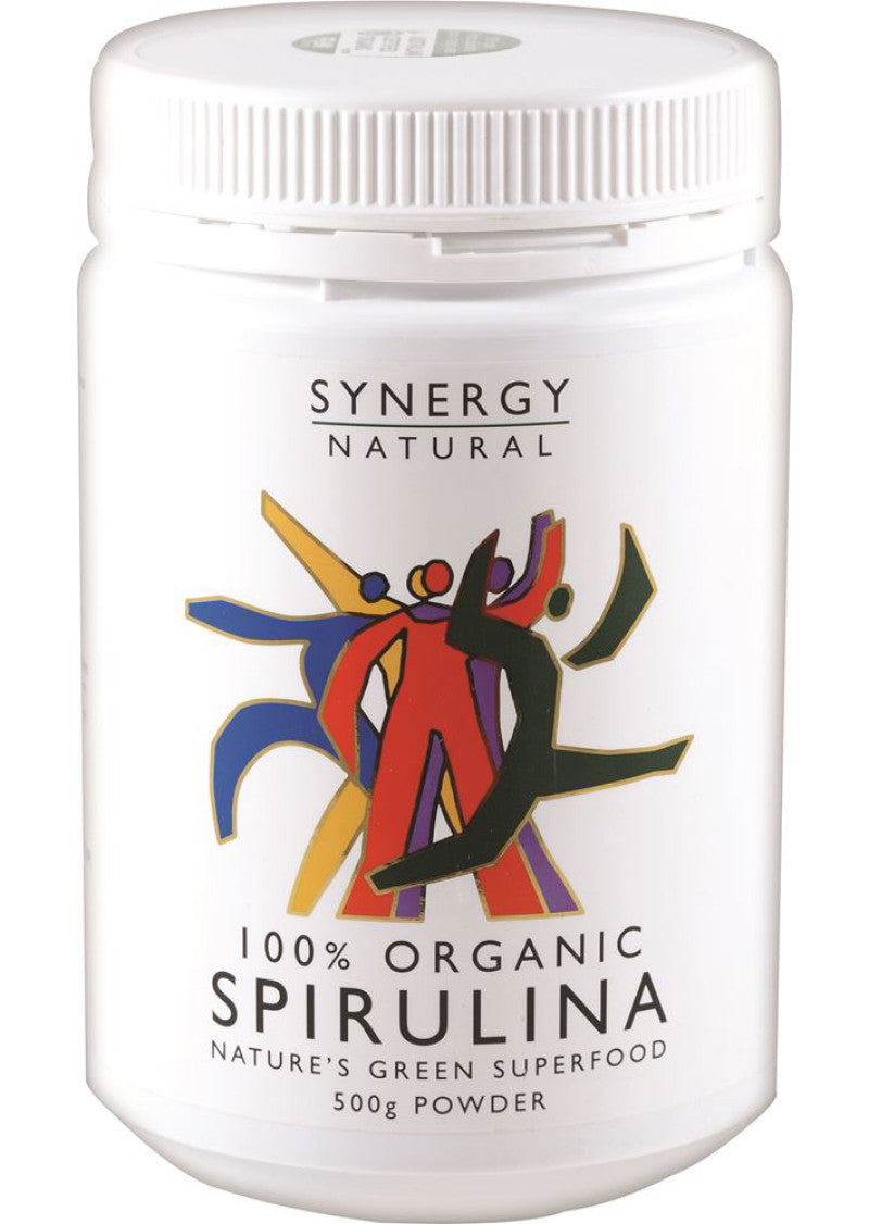 Synergy Natural Organic Spirulina Powder 500g