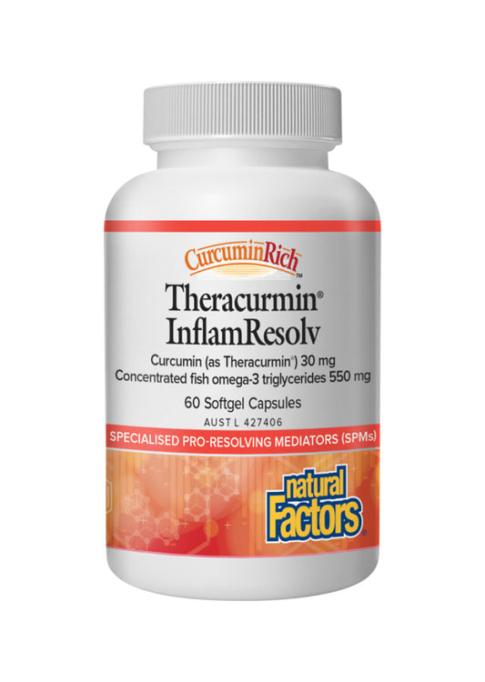 Natural Factors Theracurmin InflamResolv 60c