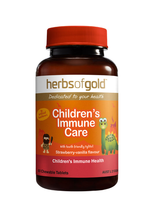 Herbs Of Gold Children's Immune Care Chewable 60t