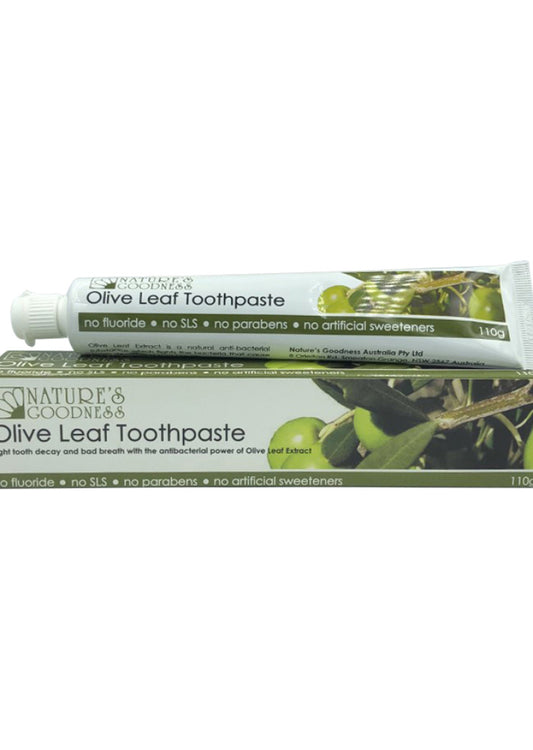 Nat Goodness Toothpaste Olive Leaf 110g