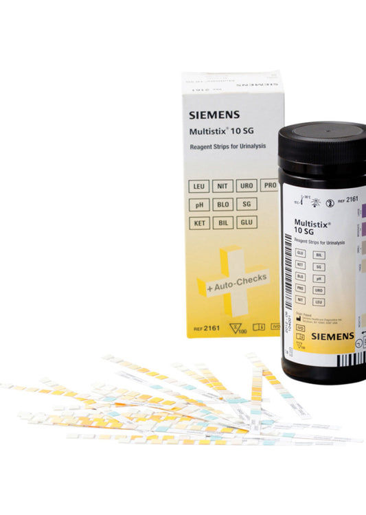 Test Kit Urine Reagent Strips Siemens Multistix 10SG (Reagent Urinalysis 10 Panel) x 100 Pack