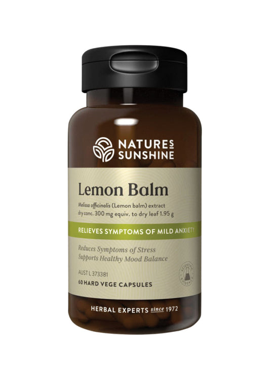 Nature's Sunshine Lemon Balm 60vc