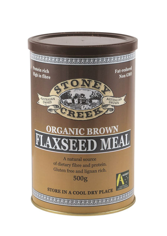 Stoney Creek Organic Flaxseed Meal Brown 500g