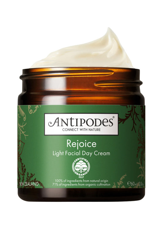 Antipodes Org Day Cream Rejoice Light Facial 60ml