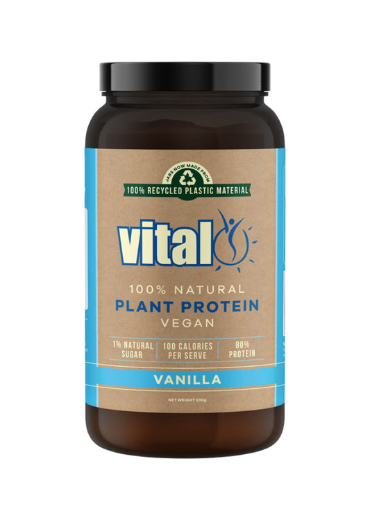 Vital Protein Plant Based (Pea Protein Isolate) Vanilla 500g