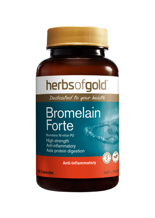 Herbs Of Gold Bromelain Forte 60c