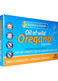 Solut 4 Health Org Oil Wild Oregano Capsules 12vc