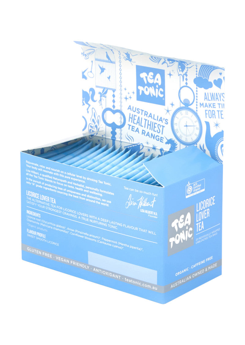 Tea Tonic Organic Licorice Lover Tea x 20 Tea Bags