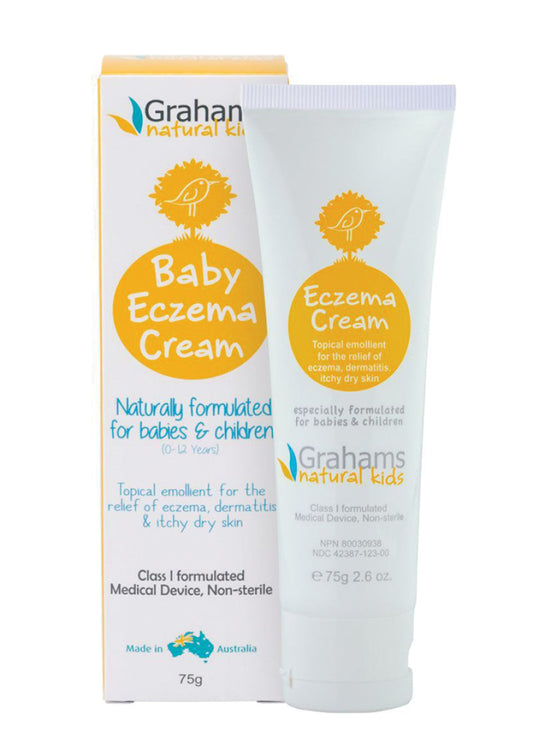 Grahams Natural Baby Eczema Cream 75g