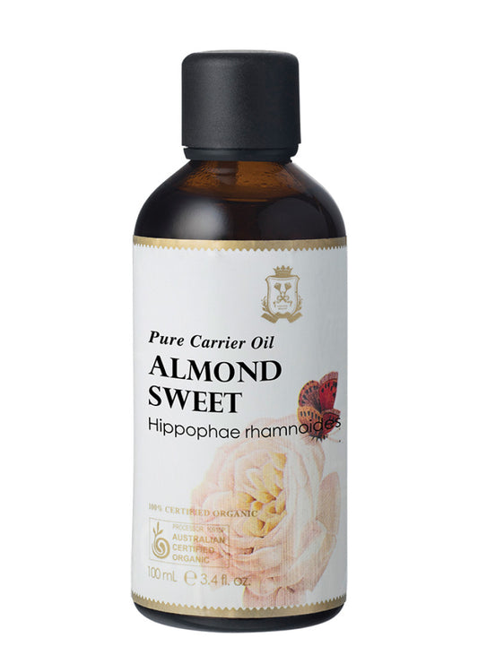 Ausganica Org Pure Carrier Oil Almond Sweet 100ml