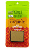 Natures Delight Organic Curry Mild Powder 100g