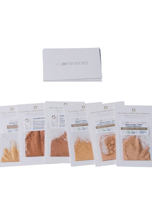 Eco Minerals Sample Set Fresh Medium Tanned