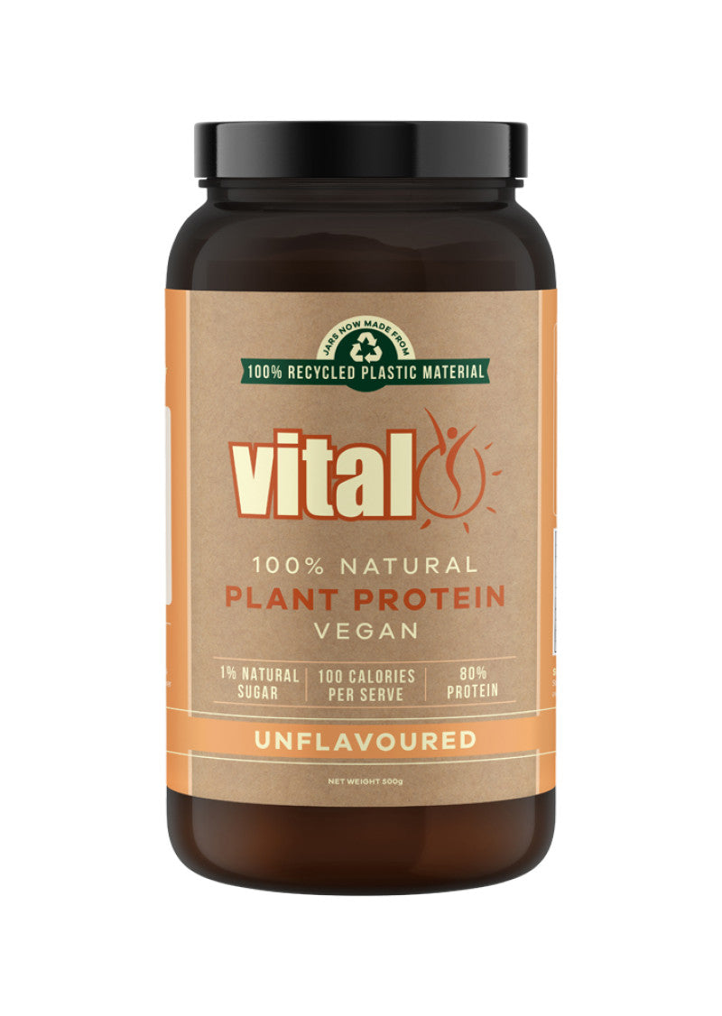 Vital Protein Plant Based Pea Protein Isolate Unflav 500g