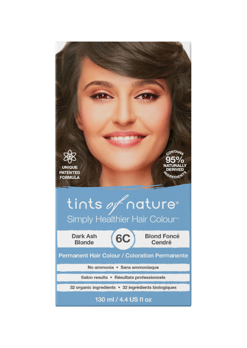 Tints Nature Perm Hair Colour 6c (dark Ash Blonde)