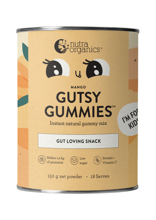 Nutra Organics Kids | Gutsy Gummies Mango 150g